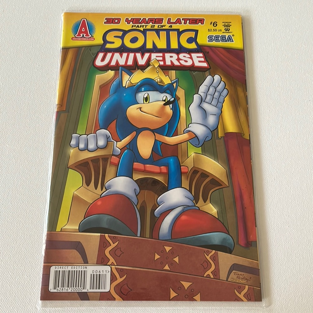 Sonic the hedgehog comic books